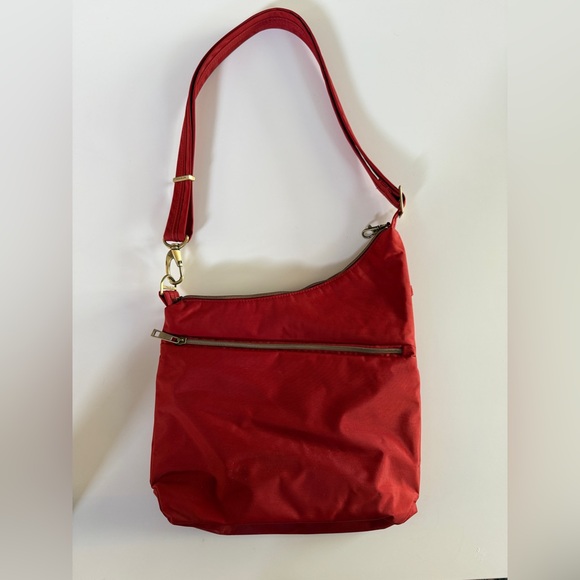 Travelon Anti-Theft Signature 3 Compartment Crossbody - Picture 3 of 6